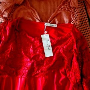 2 large brand new tops